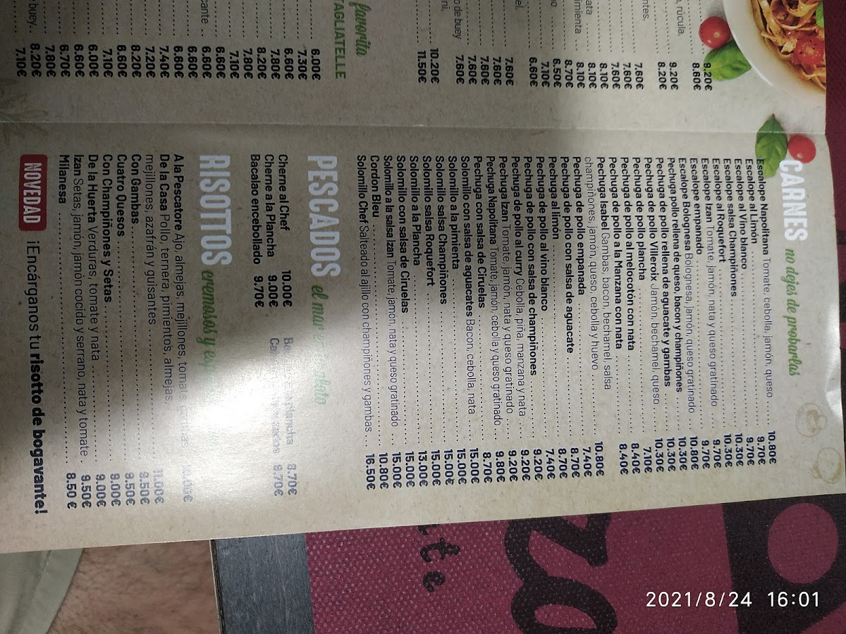Menu Pizzería Da Izan-9