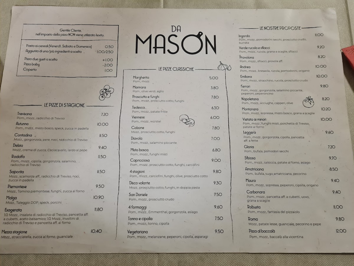 Menu Pizzeria Da Mason-3
