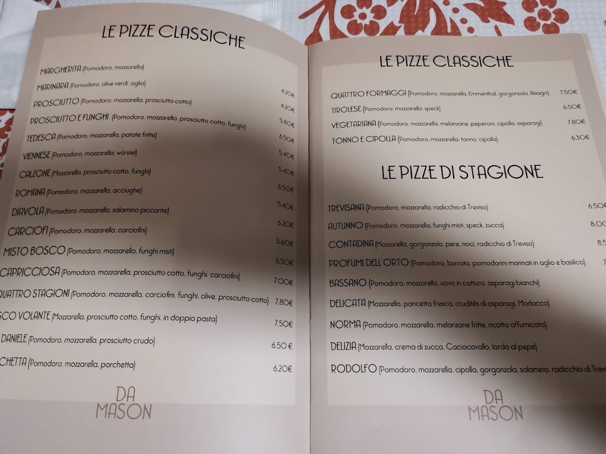 Menu Pizzeria Da Mason-6