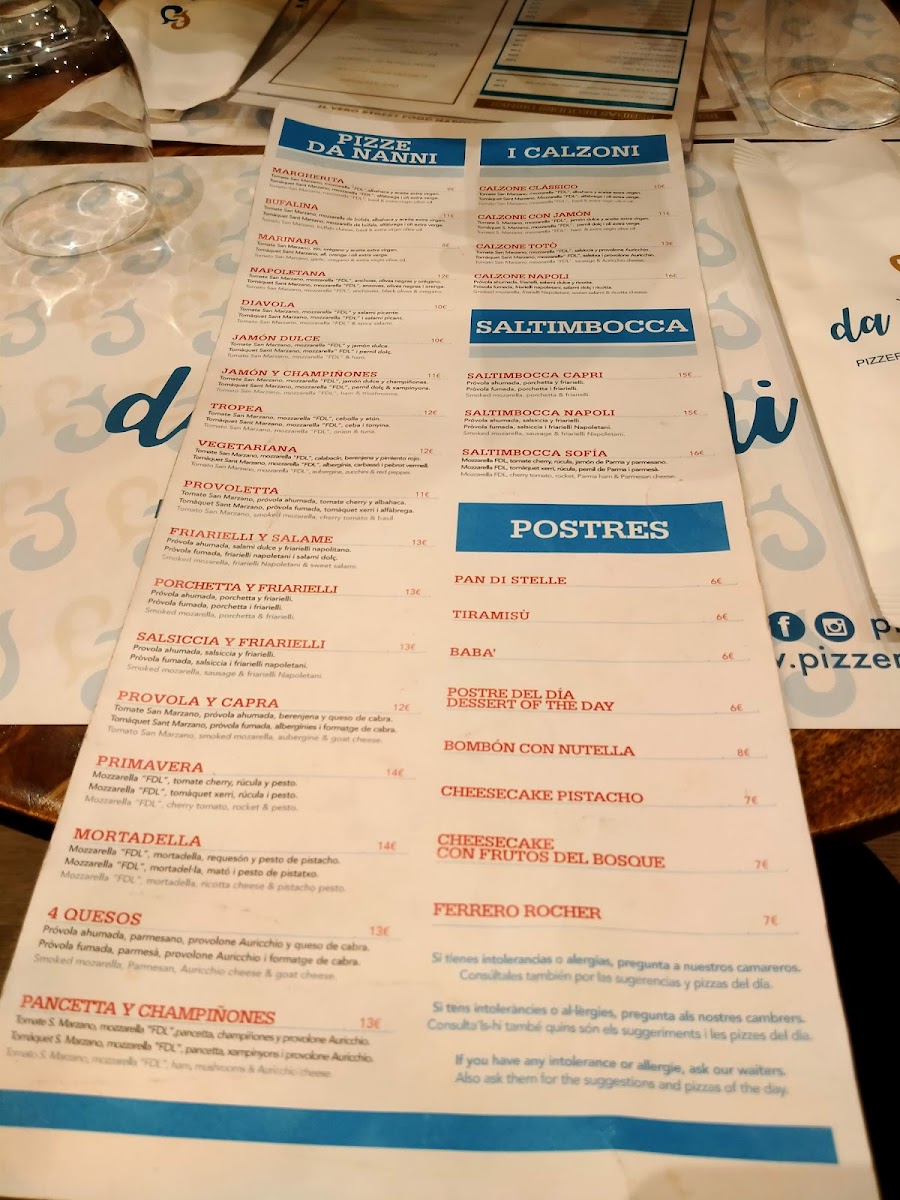 Menu Pizzeria Da Nanni-10