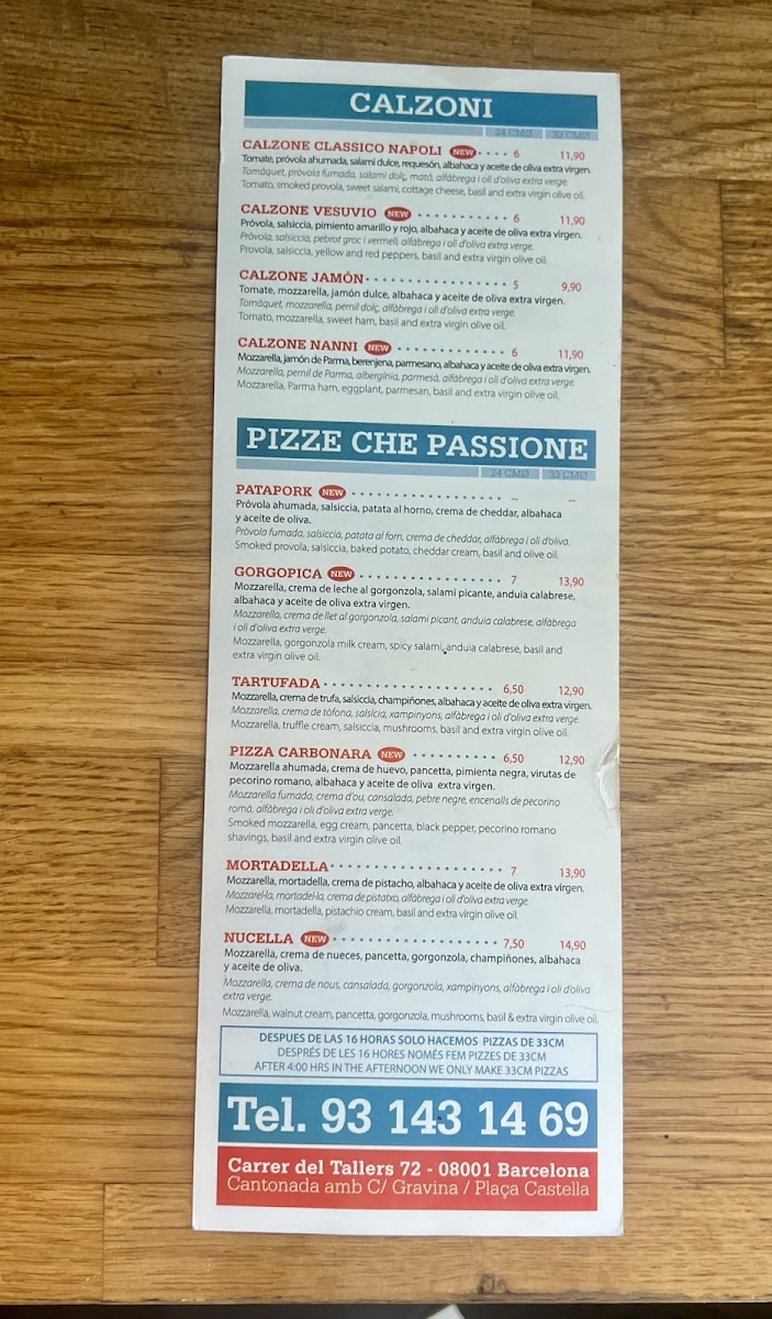Menu Pizzeria Da Nanni-2