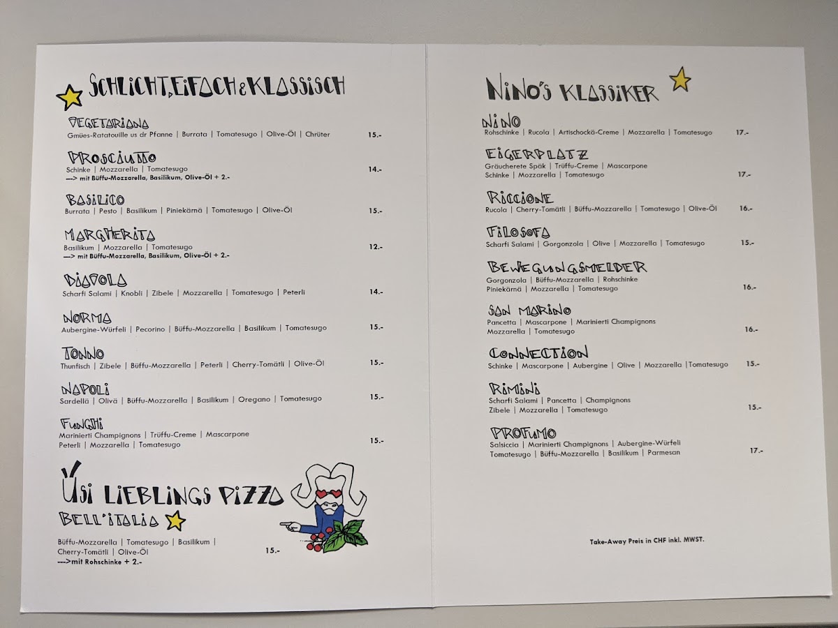 Menu Pizzeria Da Nino-10