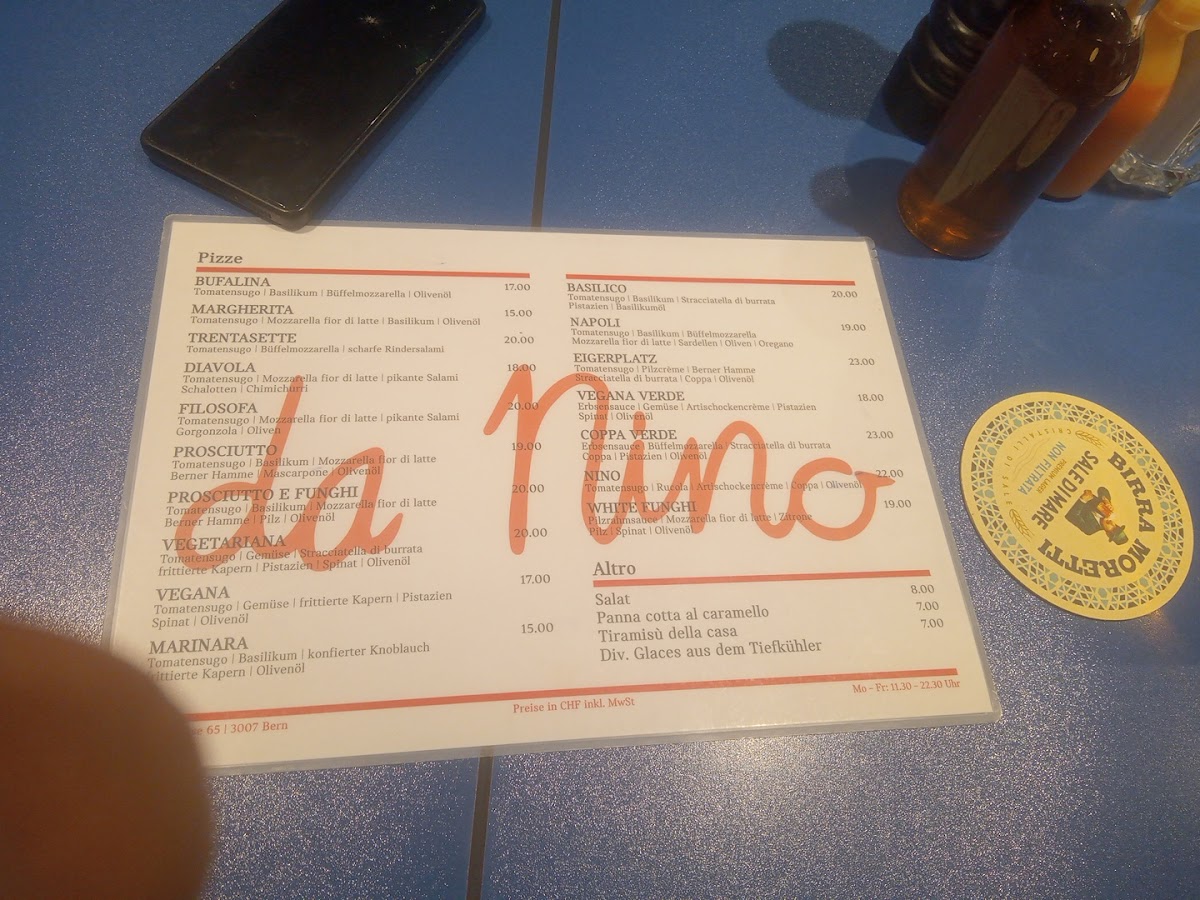 Menu Pizzeria Da Nino-5