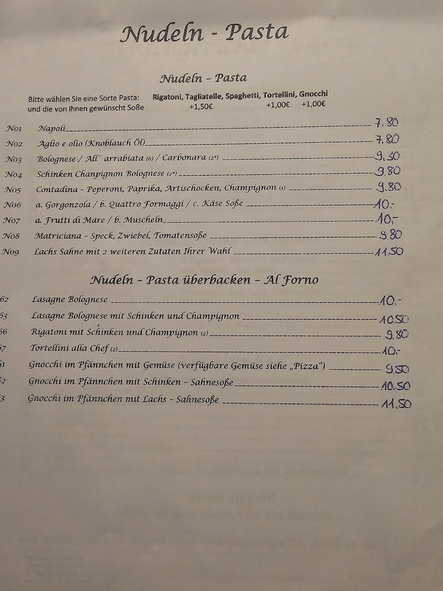 Menu Pizzeria Da Renato-5