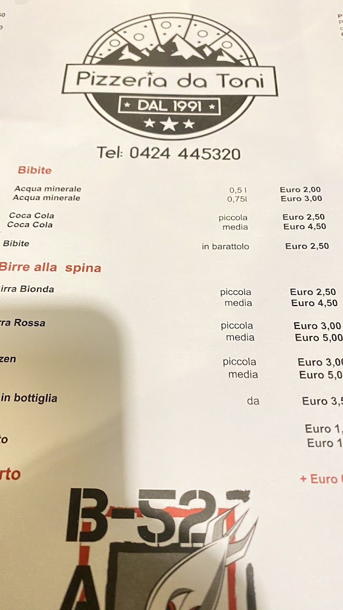 Menu Pizzeria Da Toni-4