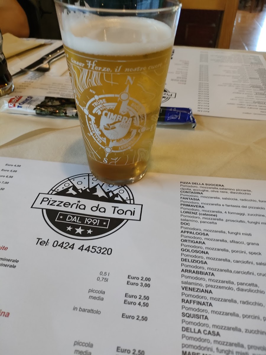 Menu Pizzeria Da Toni-7
