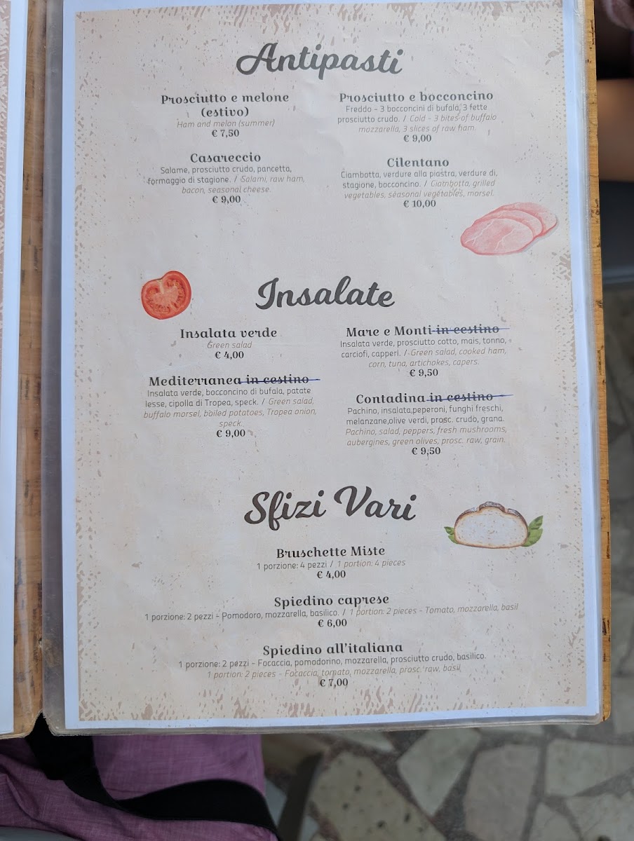 Menu Pizzeria Dal Cilentano-10
