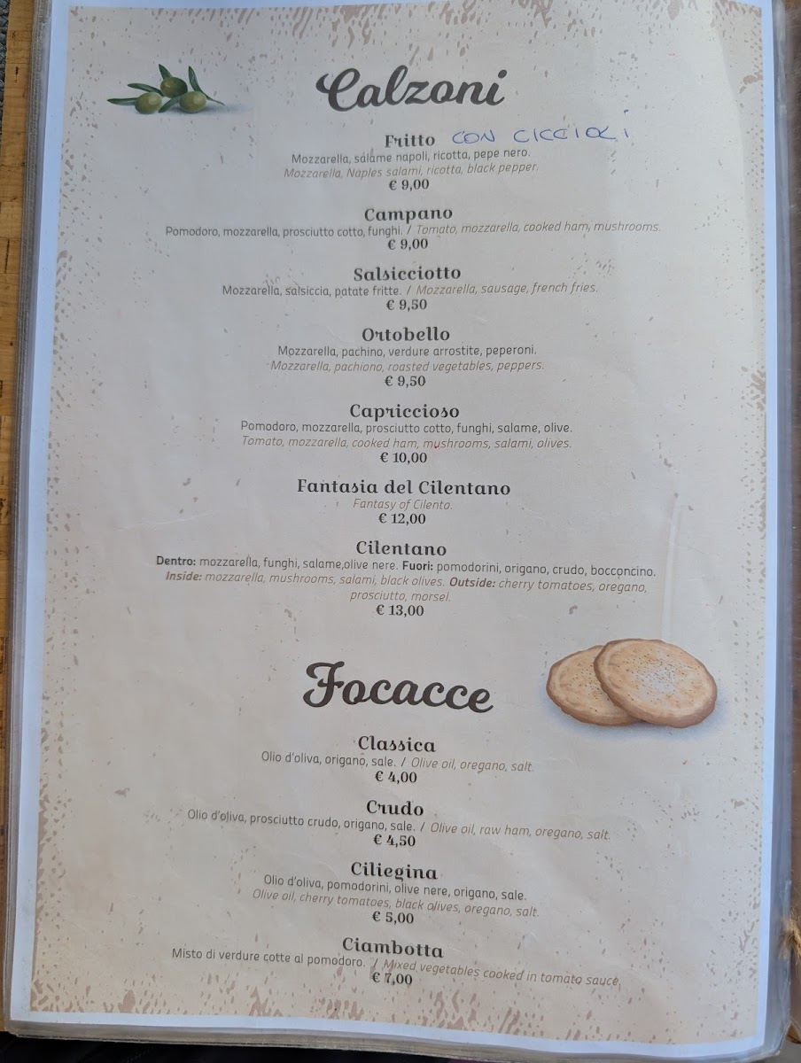Menu Pizzeria Dal Cilentano-3