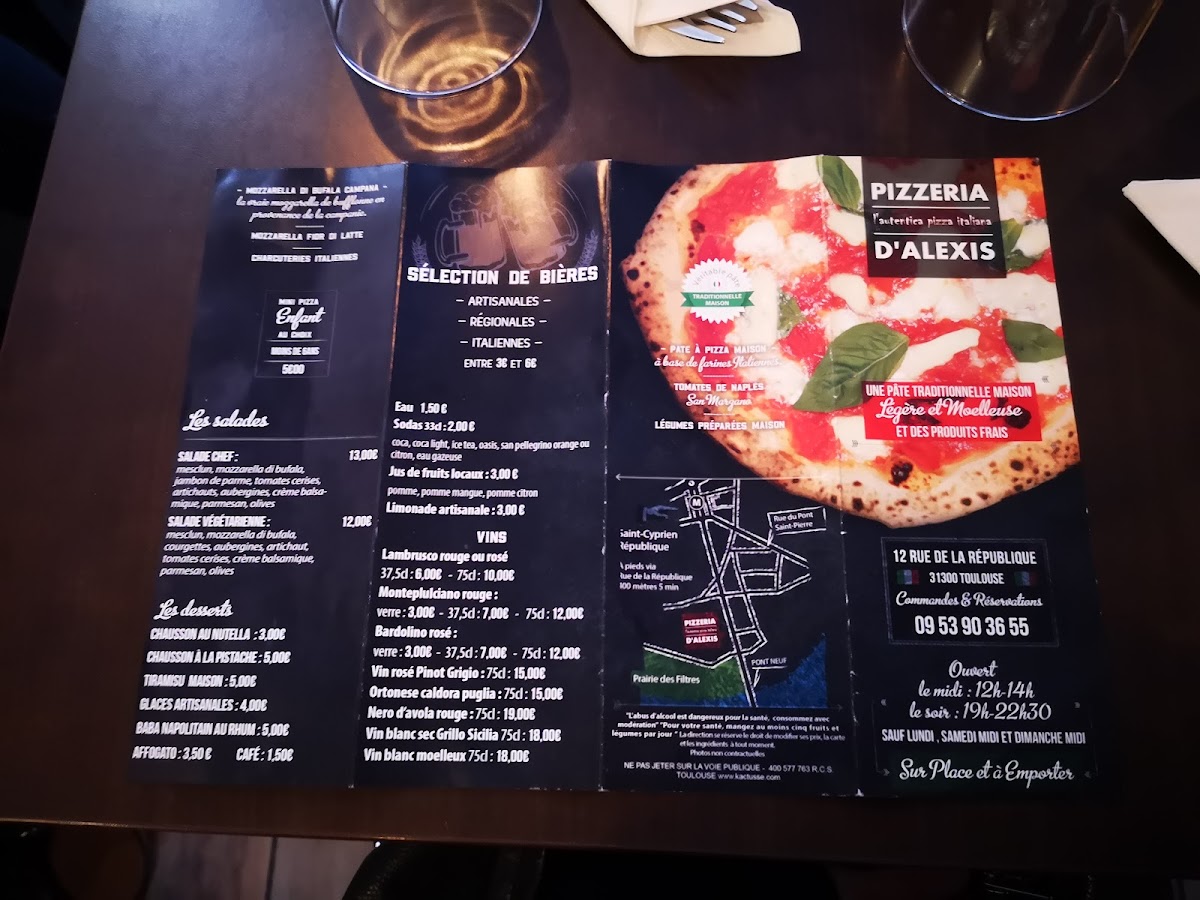 Menu Pizzeria D'alexis-6