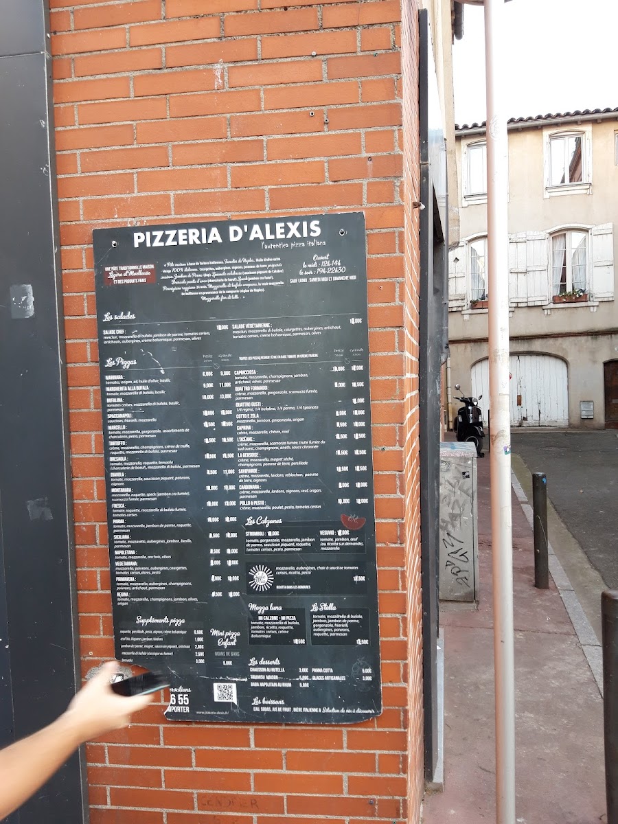 Menu Pizzeria D'alexis-8