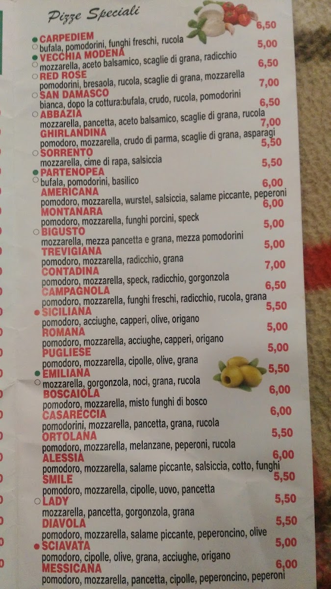 Menu Pizzeria D'asporto Carpe Diem-4