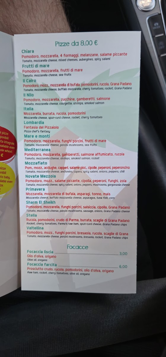 Menu Pizzeria D’Asporto Il Cairo-8