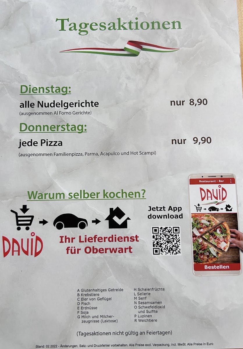 Menu Pizzeria David Oberwart-1