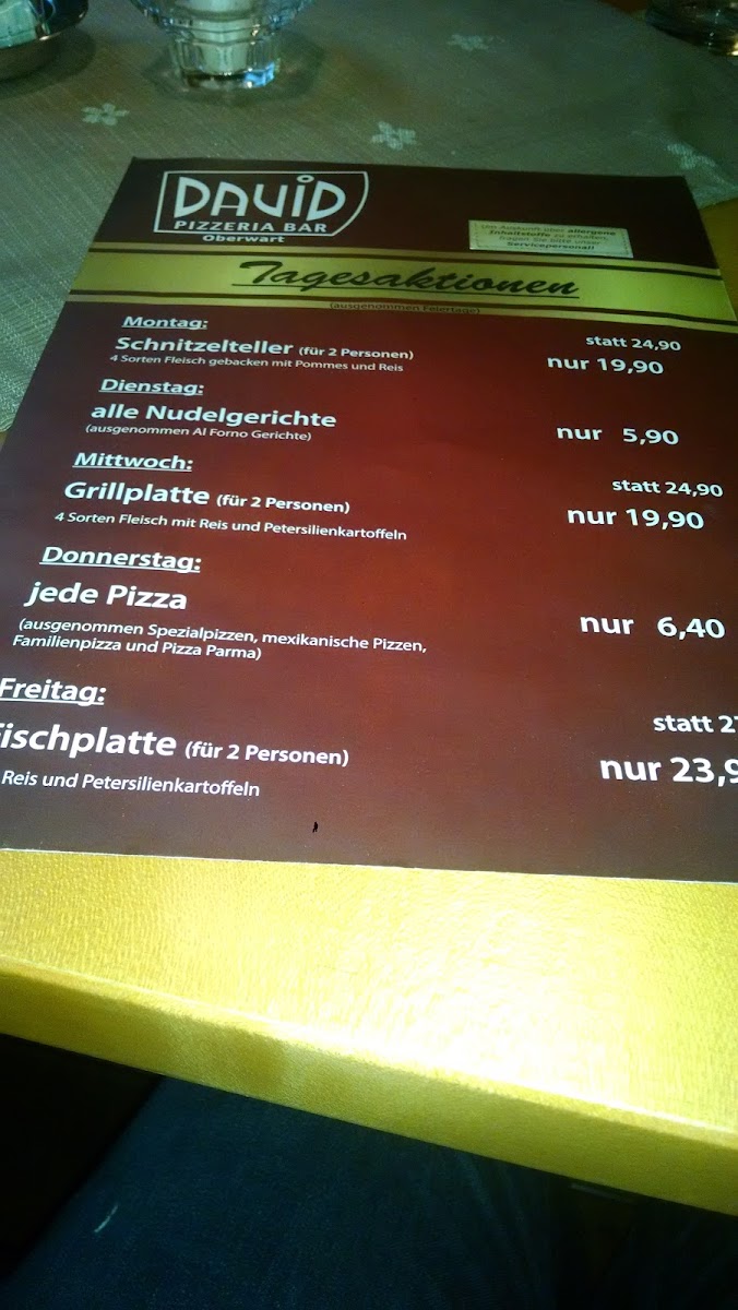 Menu Pizzeria David Oberwart-5