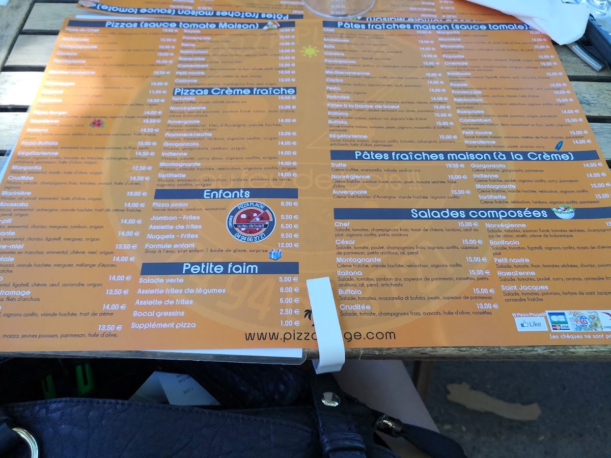 Menu Pizzeria De L'ayguade-3