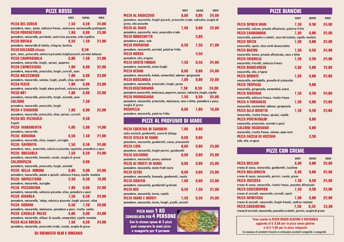Menu Pizzeria Del Corso Ragusa-2