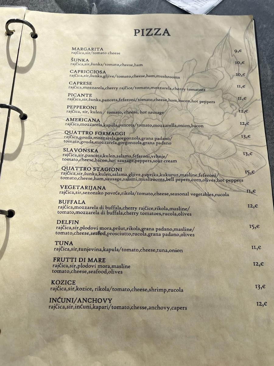 Menu Pizzeria Delfin-8