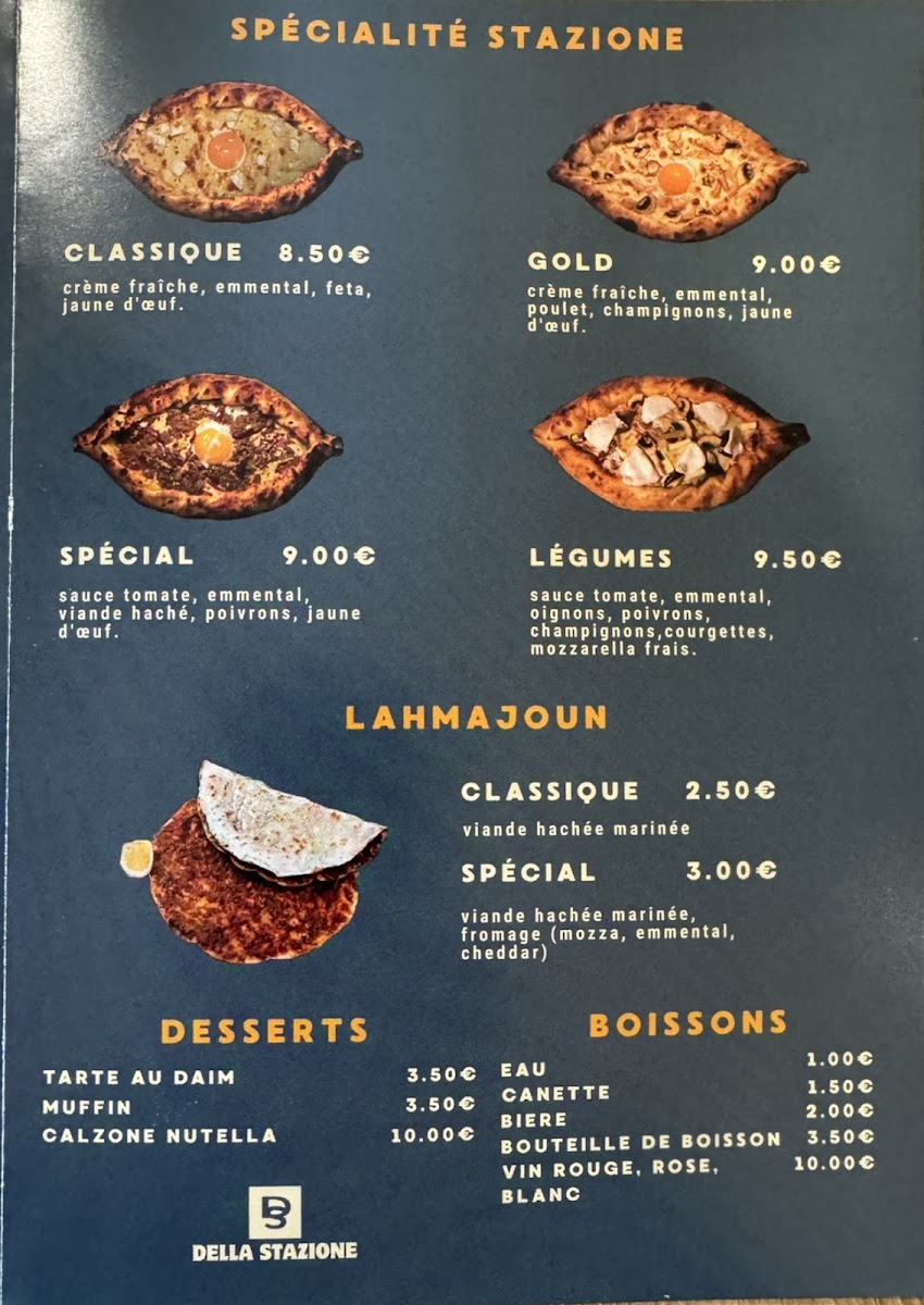 Menu Pizzeria Della Stazione-3