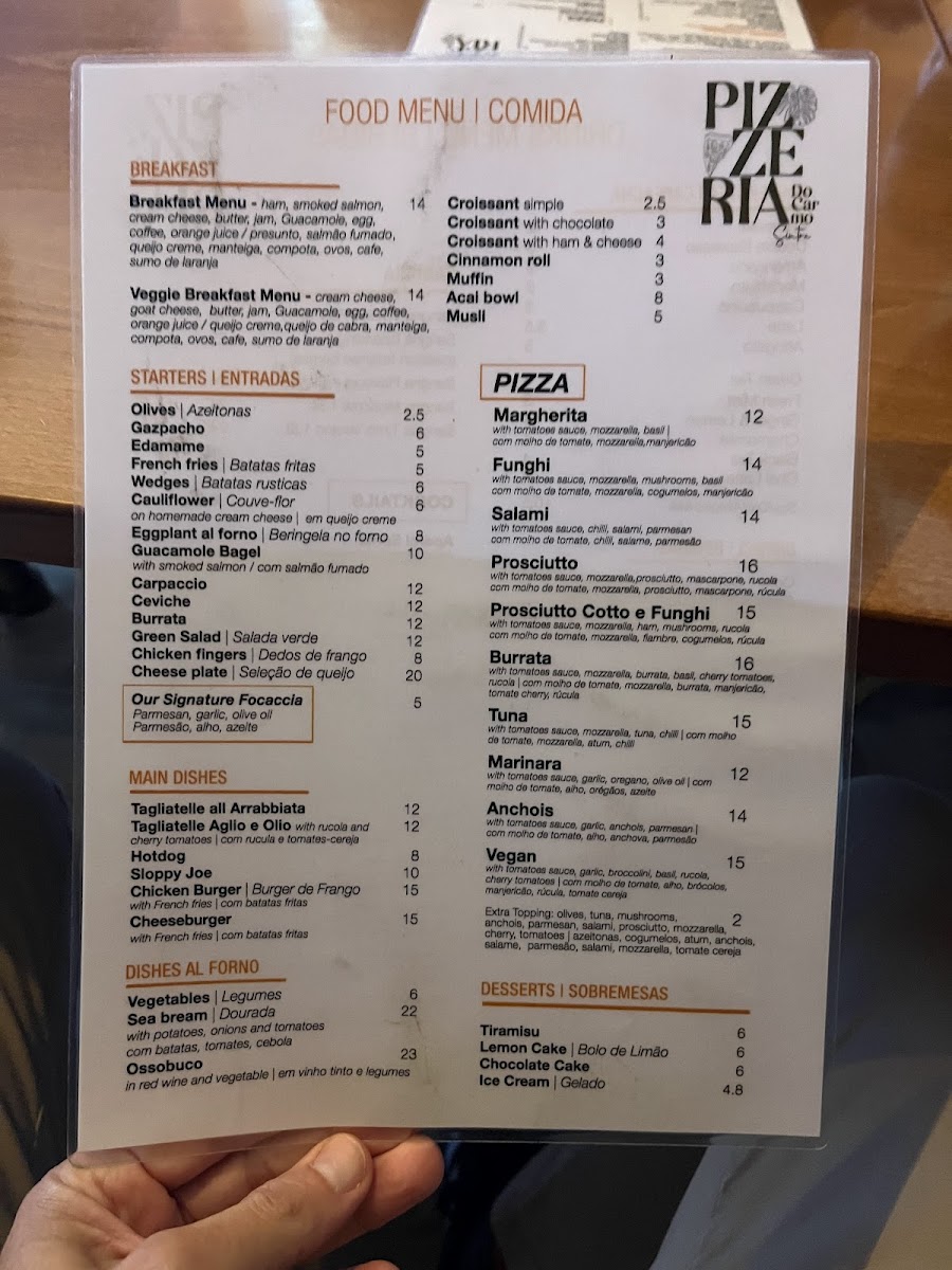 Menu Pizzeria Do Carmo-7