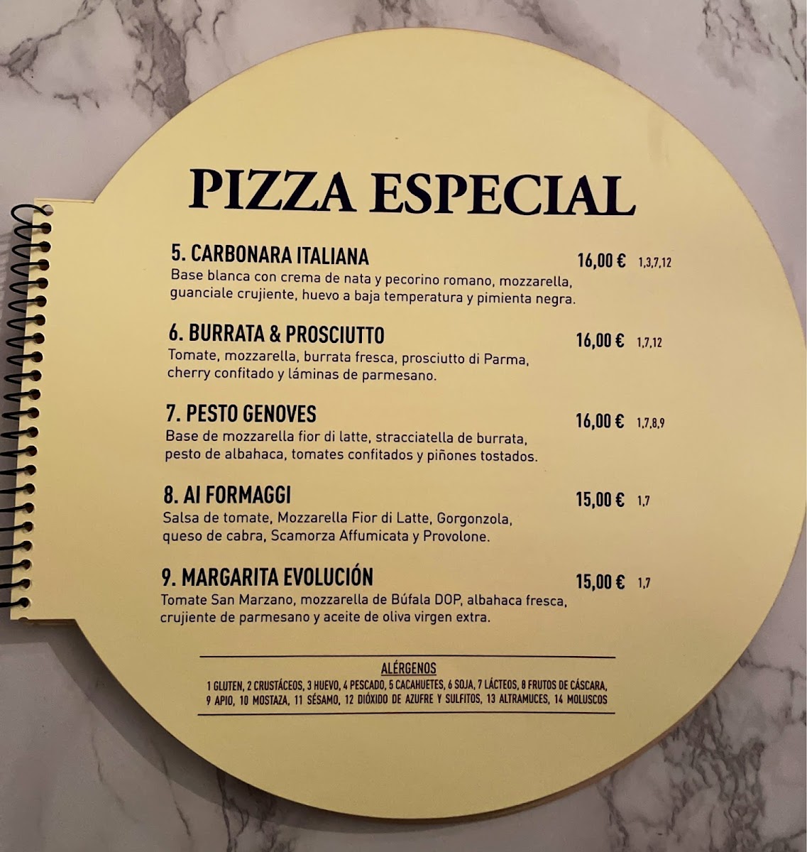 Menu Pizzeria Dolce Vita-9