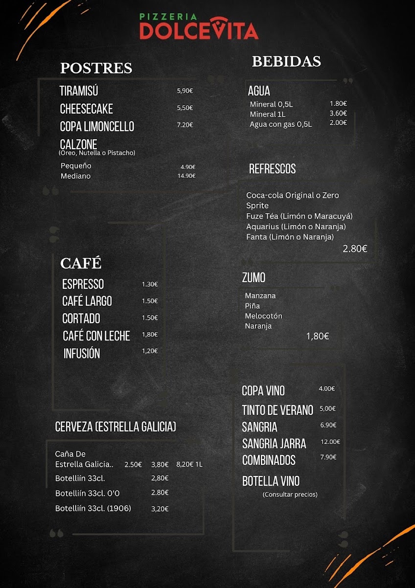 Menu Pizzeria Dolcevita-2