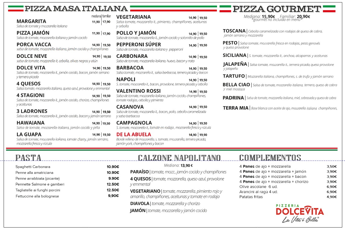 Menu Pizzeria Dolcevita-6
