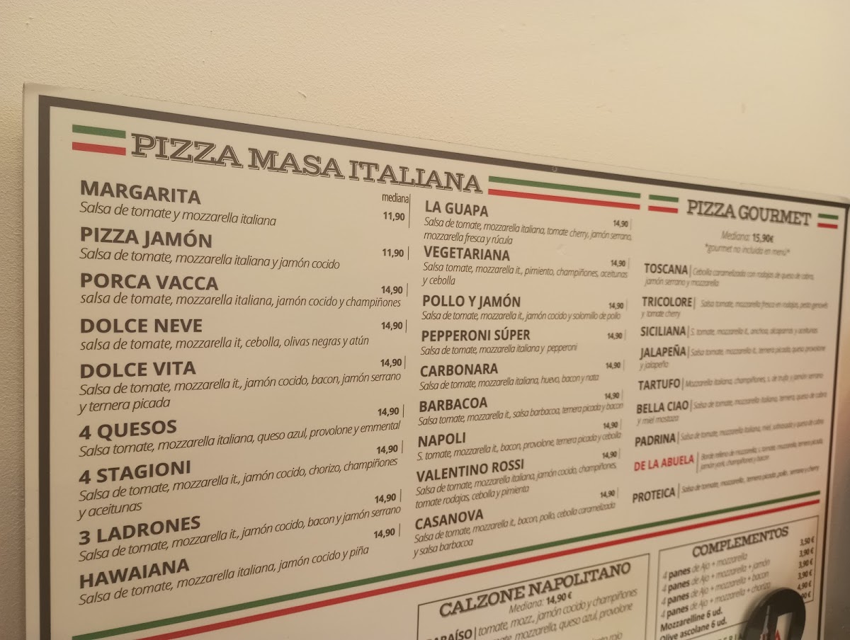 Menu Pizzeria Dolcevita-7