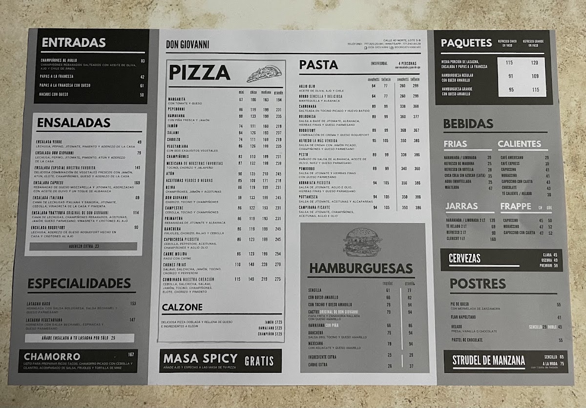 Menu Pizzeria Don Giovanni-3