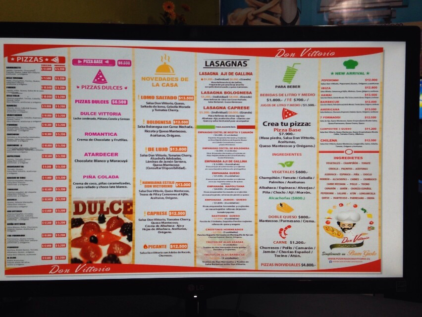 Menu Pizzería Don Vittorio-2