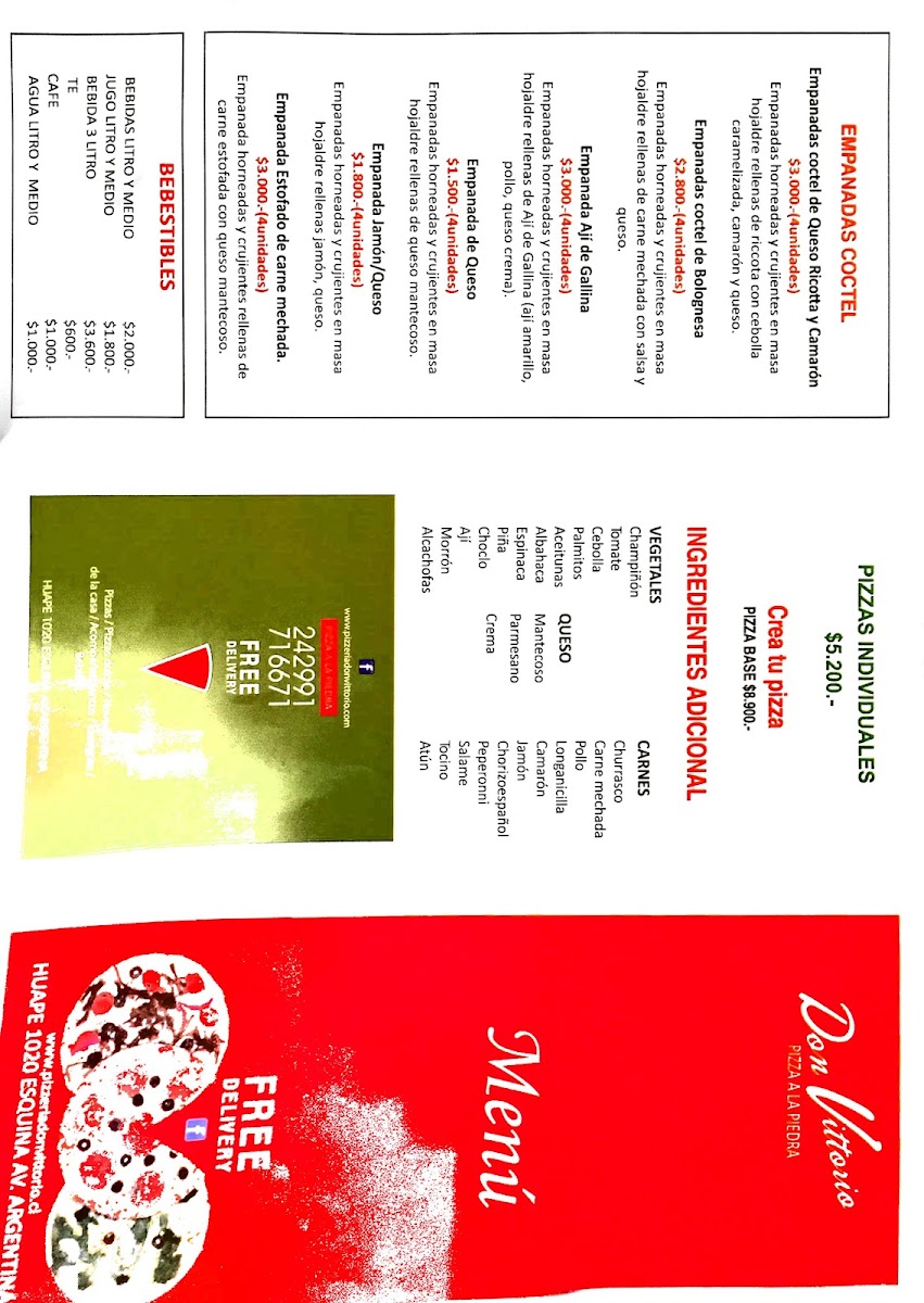 Menu Pizzería Don Vittorio-4