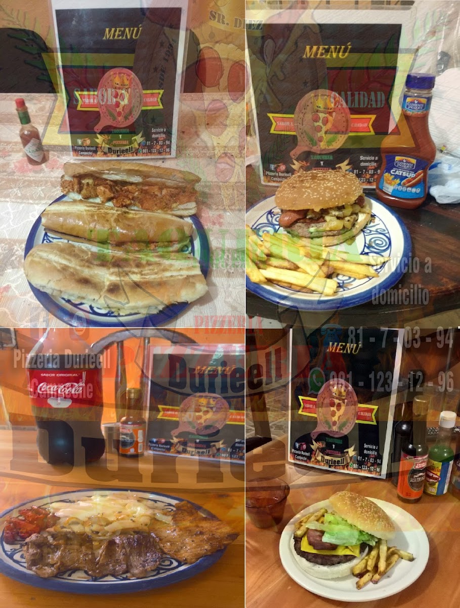 Menu Pizzeria Durieell Campeche-1