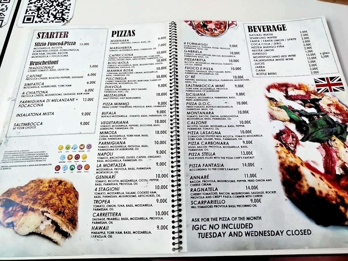 Menu Pizzeria Fuoco&pizza-1