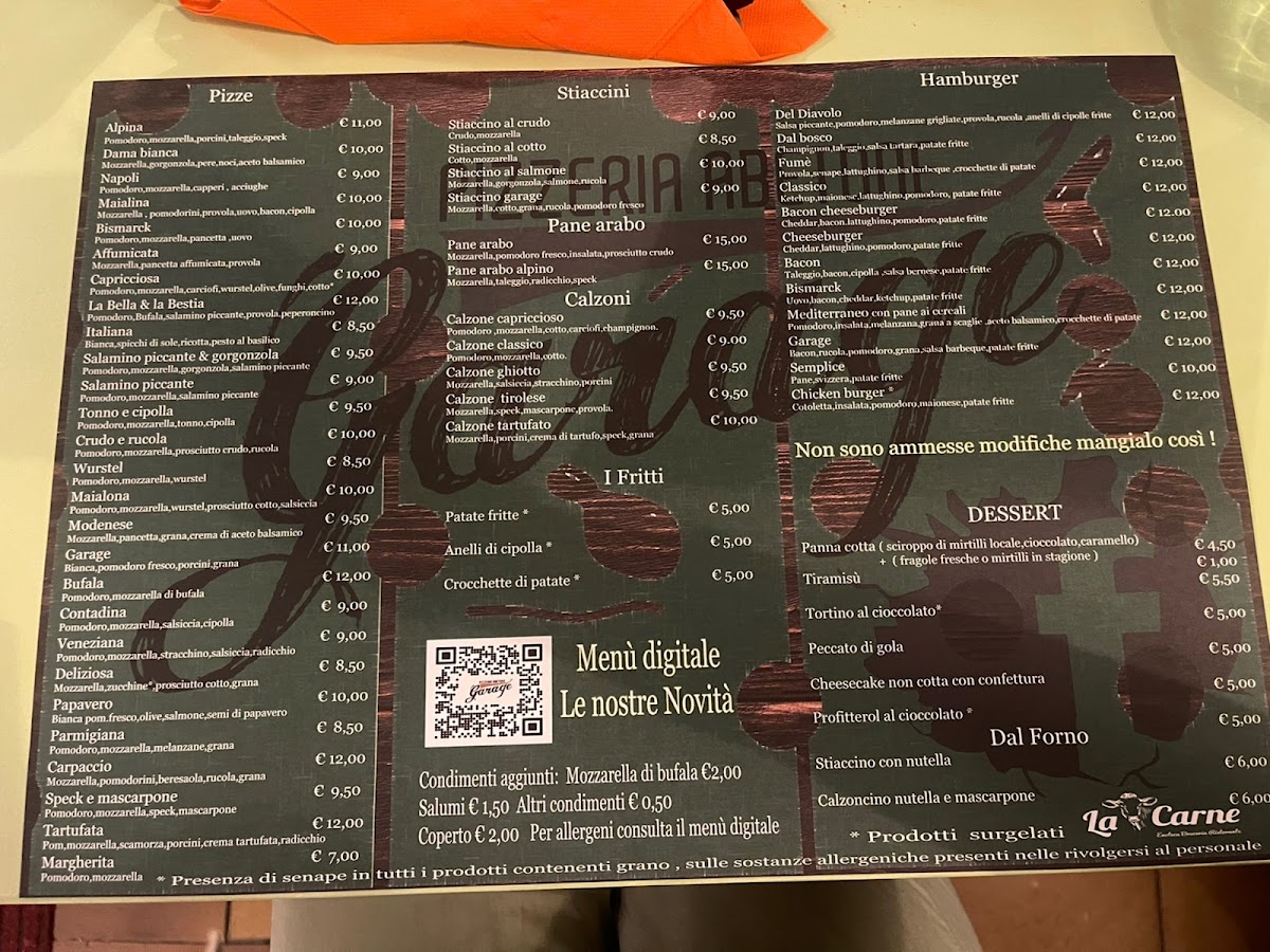 Menu Pizzeria Garage-2