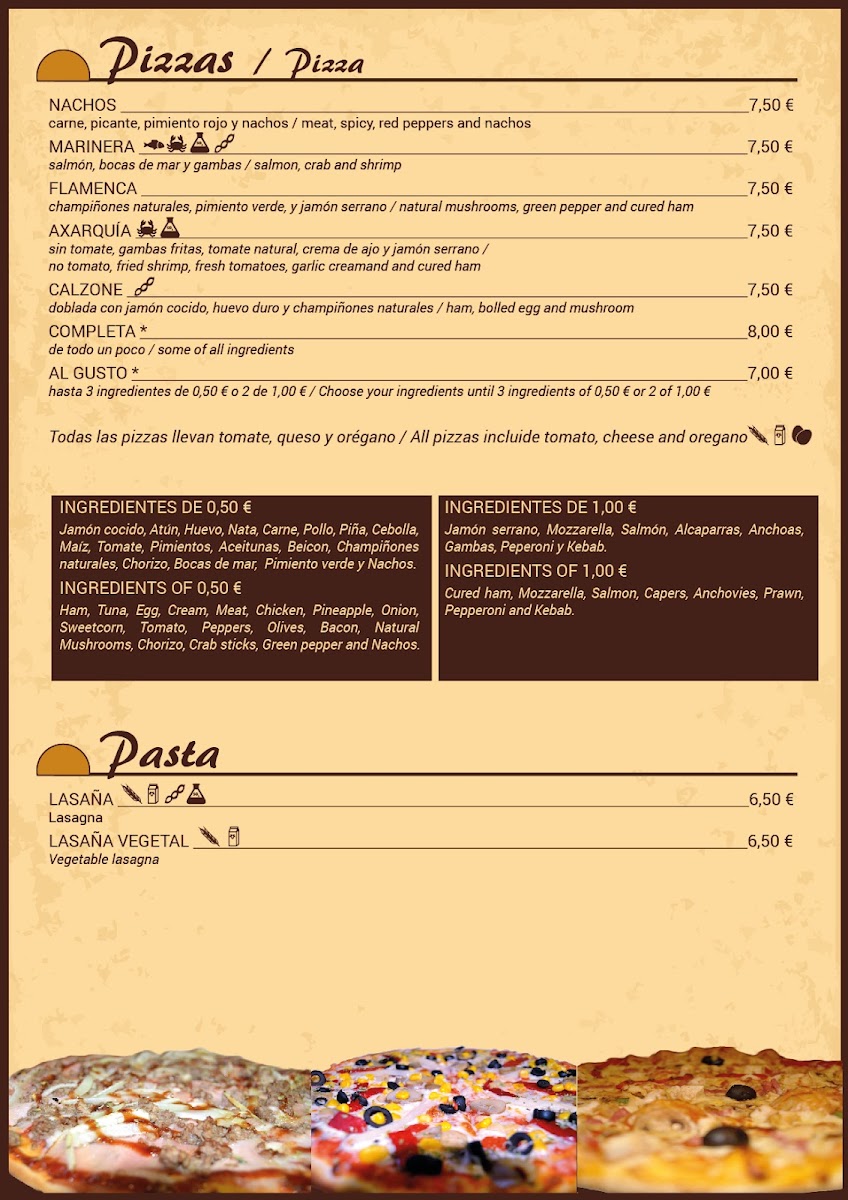 Menu Pizzeria Heladeria La Loma-5