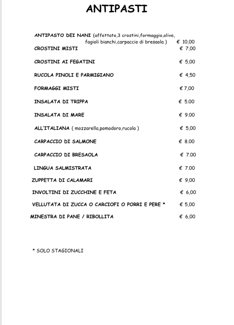 Menu Pizzeria 'i Nani' Di Leoncini Elisa-8