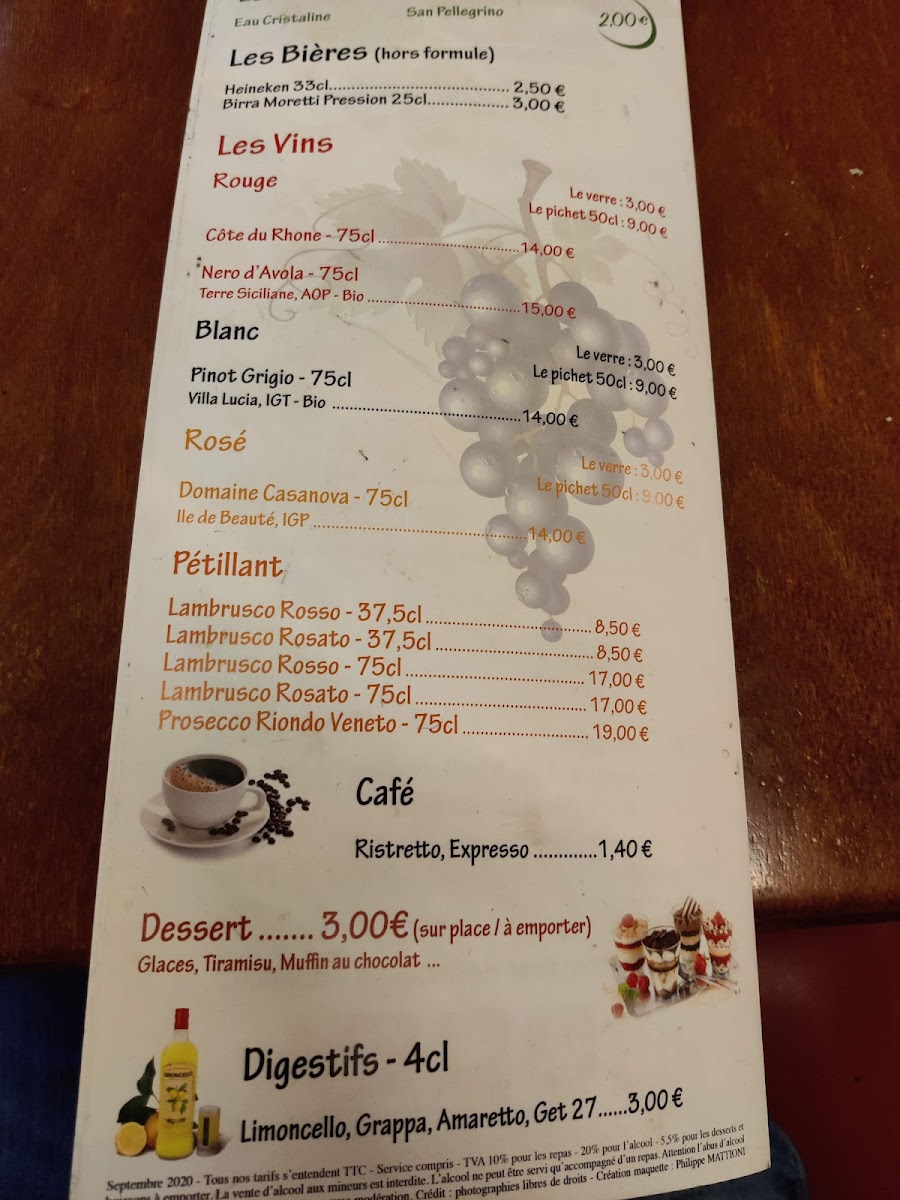 Menu Pizzeria Il Napoli-10