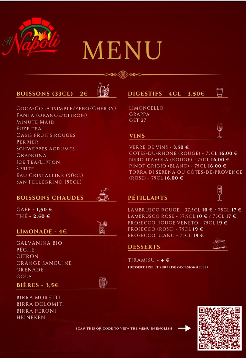 Menu Pizzeria Il Napoli-2