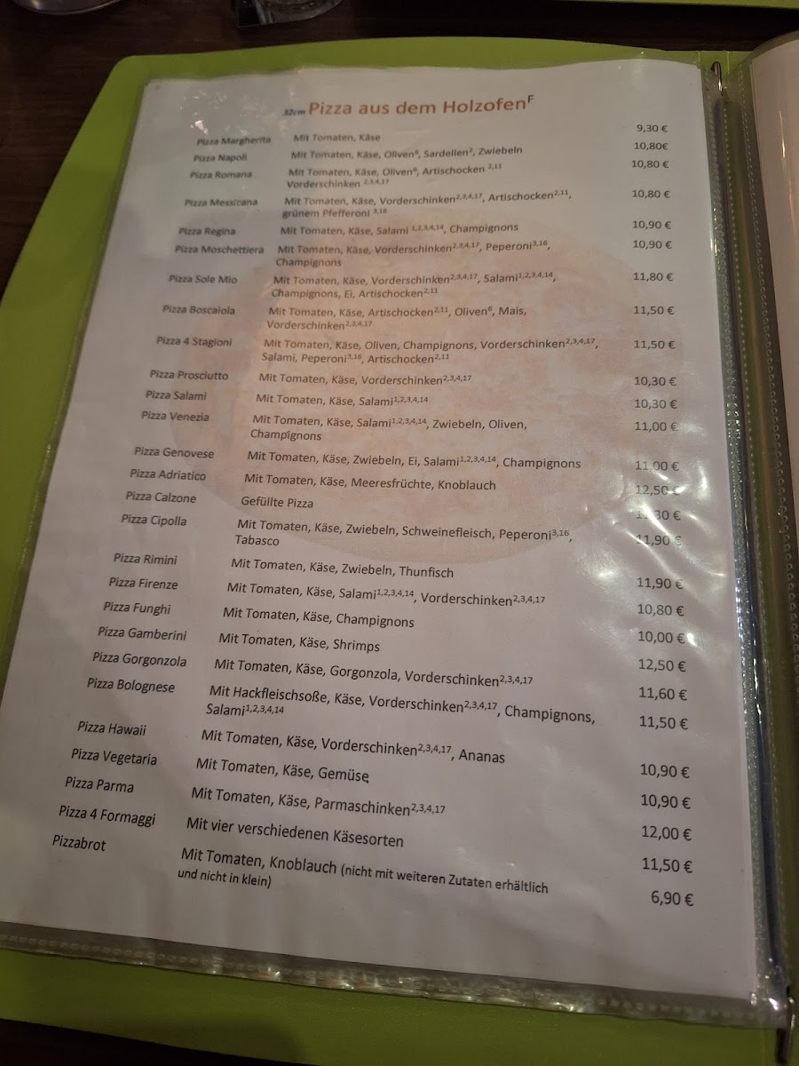 Menu Pizzeria Il Ritrovo-1