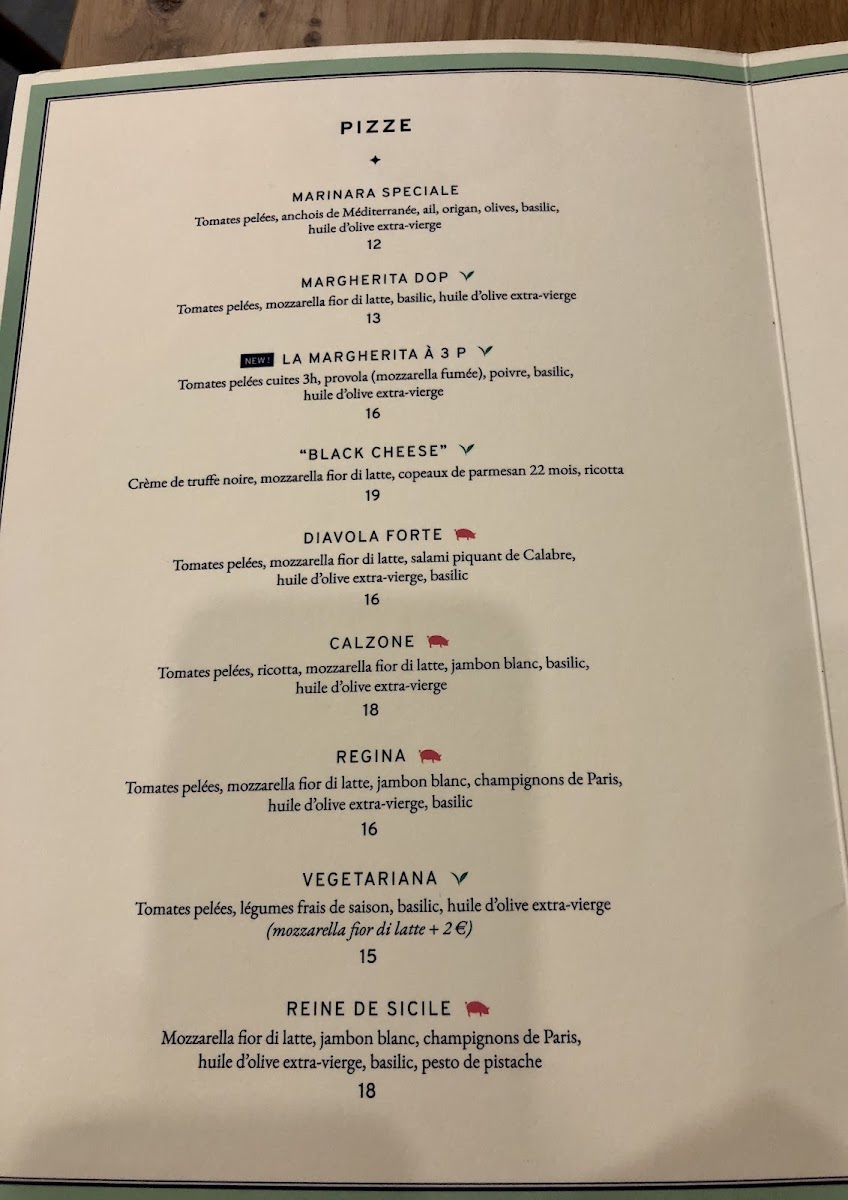 Menu Pizzeria Iovine’S Opèra-9