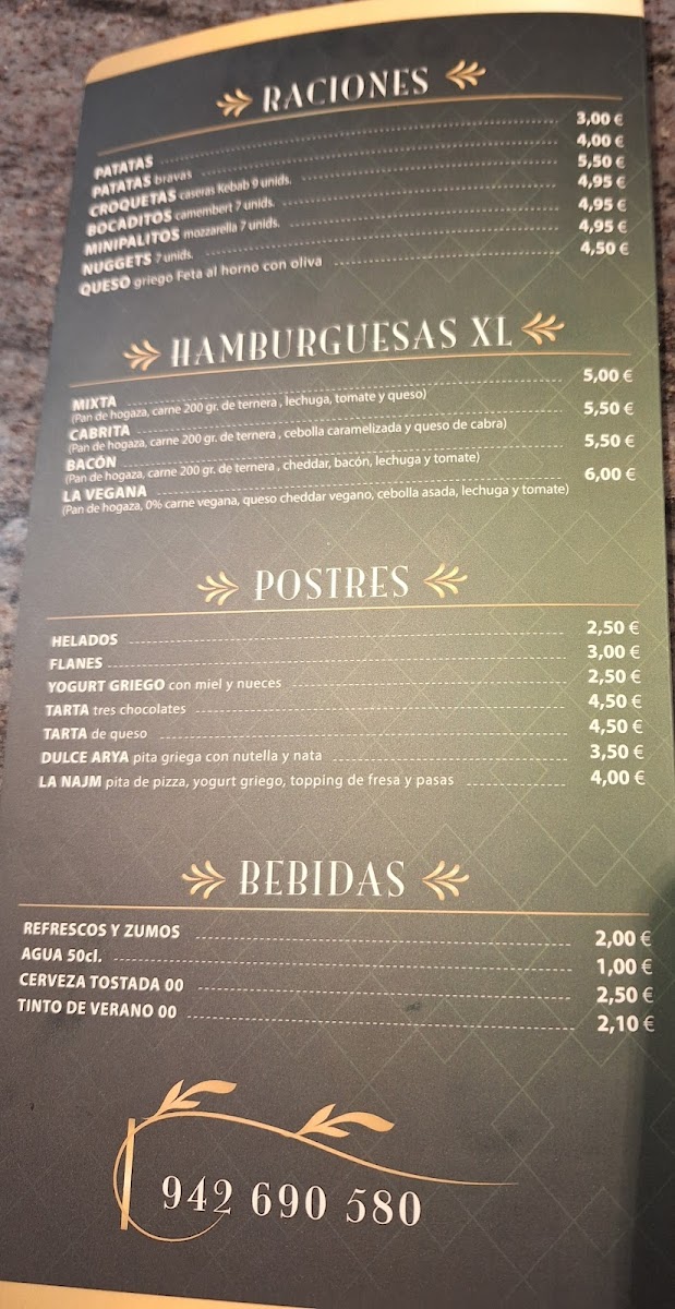 Menu Pizzeria Italiana Mamma Mia Pita Gyros Y Cafeteria-7