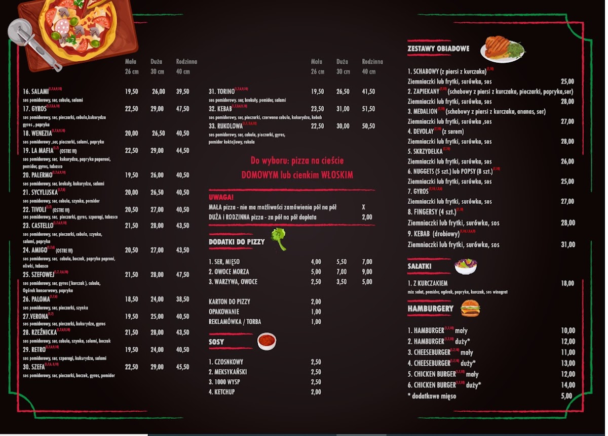 Menu Pizzeria Italiano-2