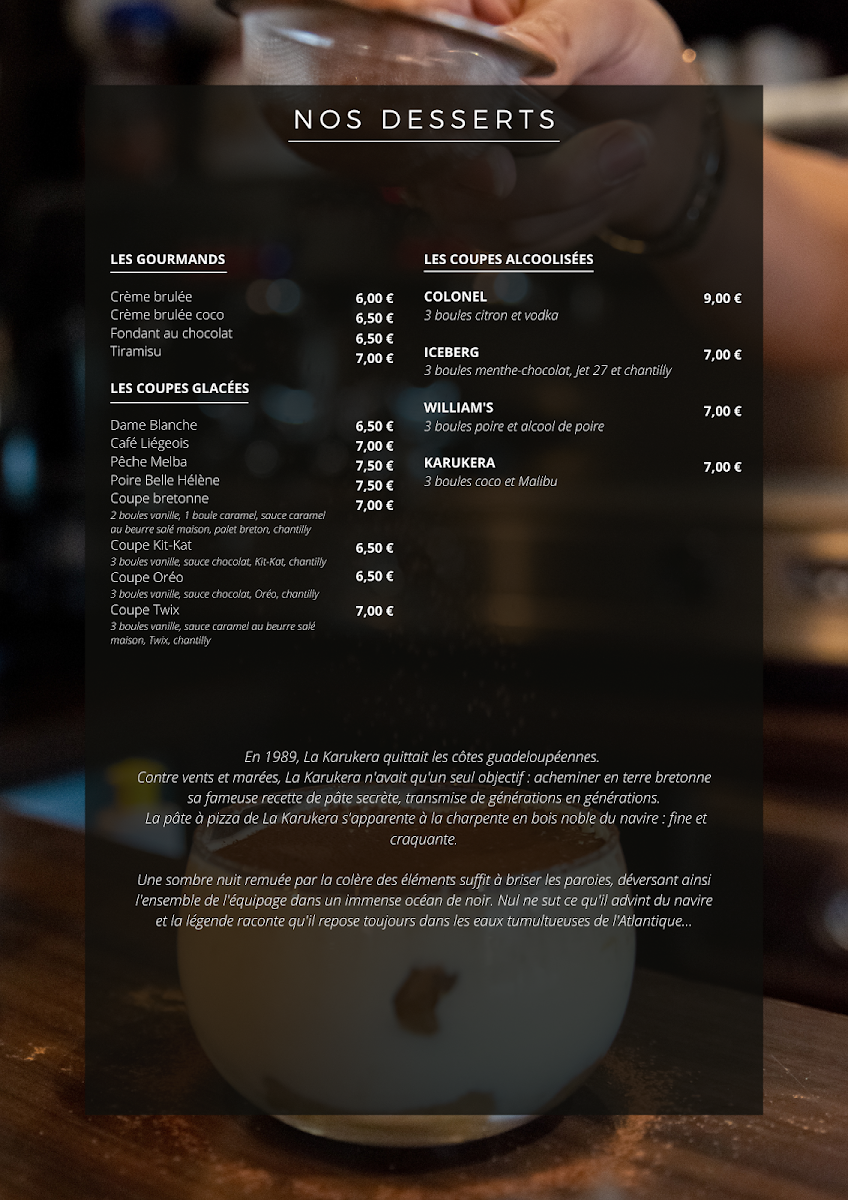 Menu Pizzeria Karukera-2