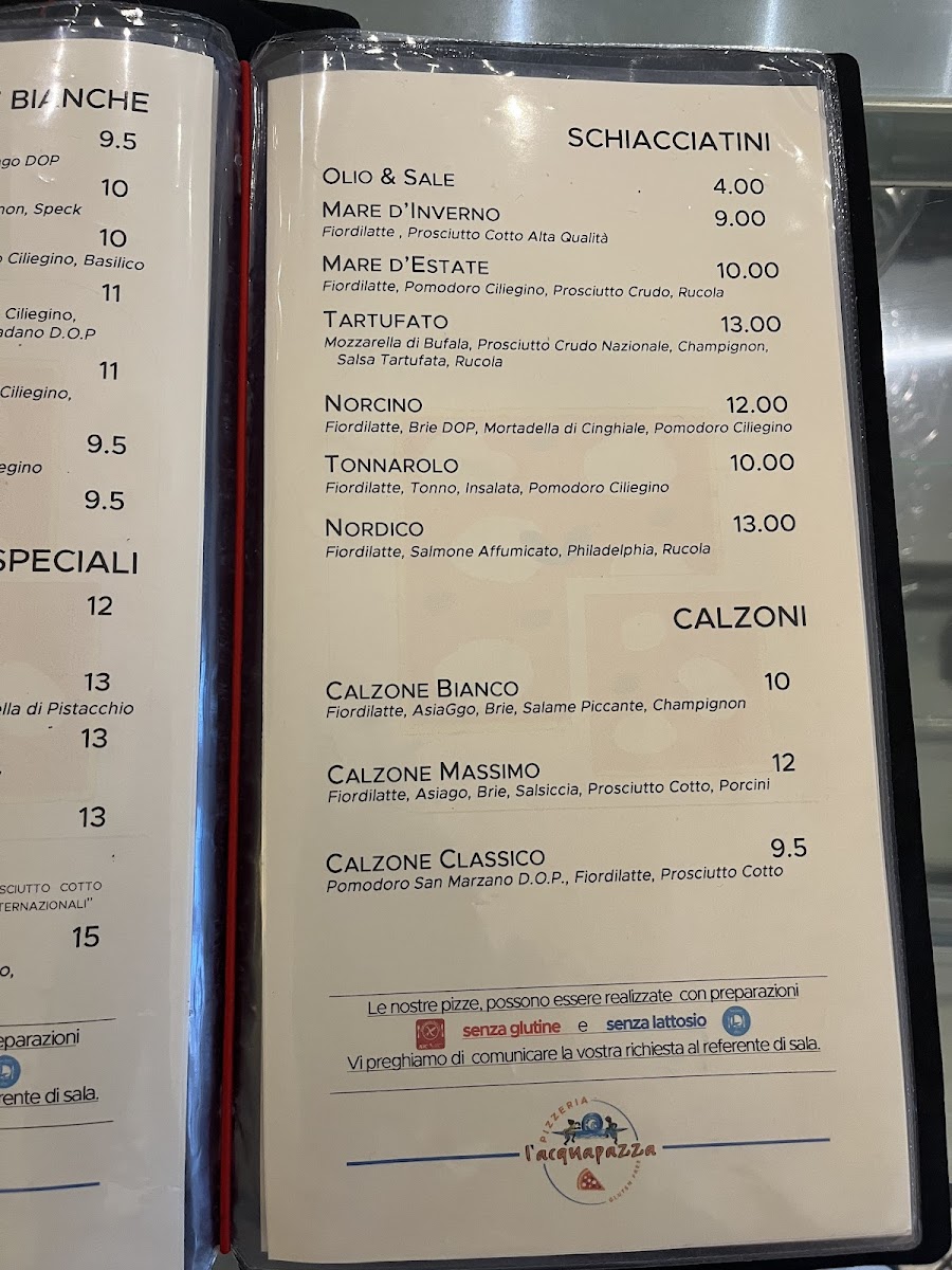 Menu Pizzeria L' Acquapazza-6