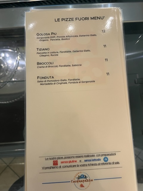Menu Pizzeria L' Acquapazza-8