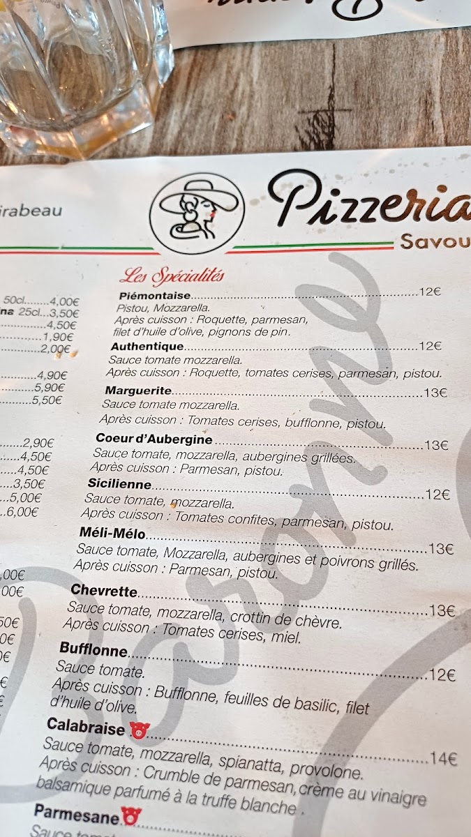 Menu Pizzeria La Baronne-3