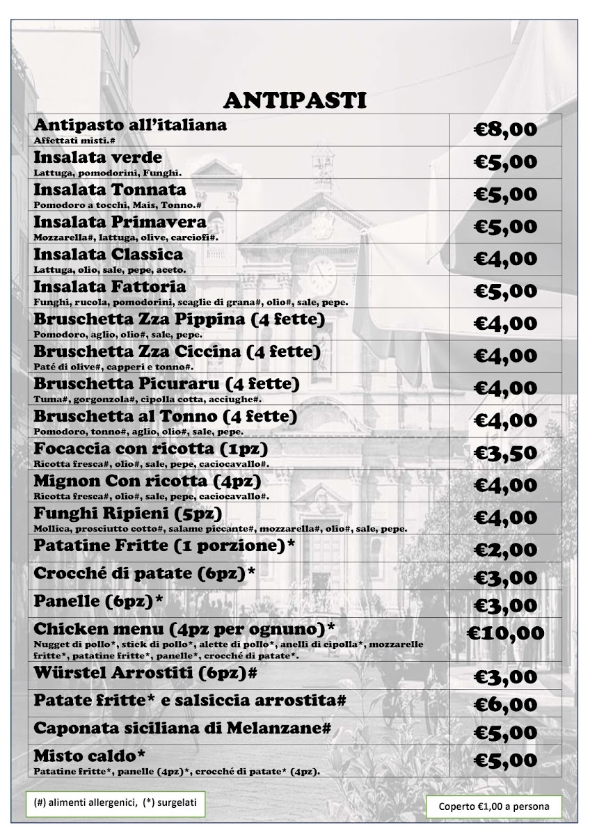 Menu Pizzeria La Fattoria Di Totuccio-5