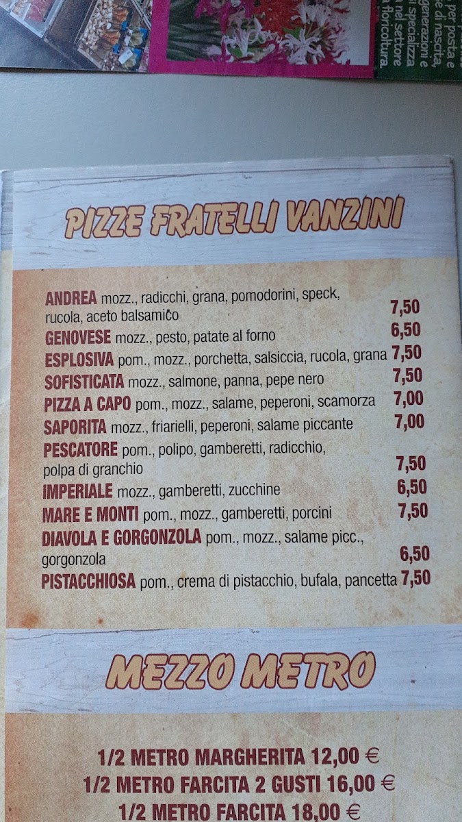 Menu Pizzeria La Gatta-2