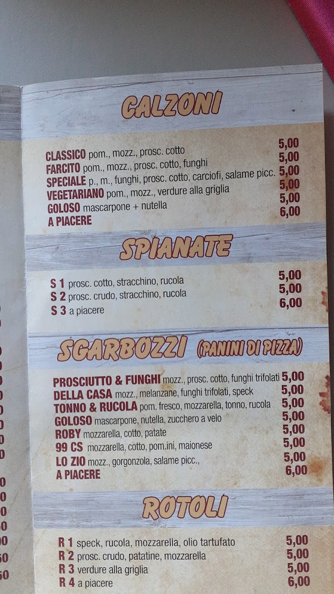 Menu Pizzeria La Gatta-3