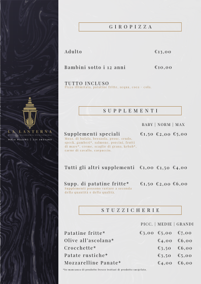 Menu Pizzeria La Lanterna-10