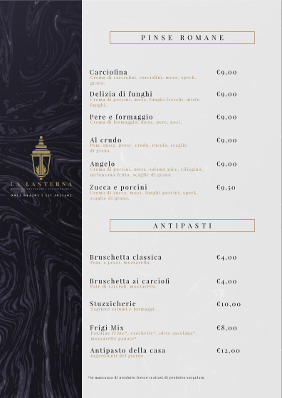 Menu Pizzeria La Lanterna-7